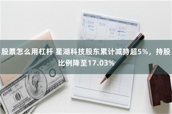 股票怎么用杠杆 星湖科技股东累计减持超5%，持股比例降至17.03%